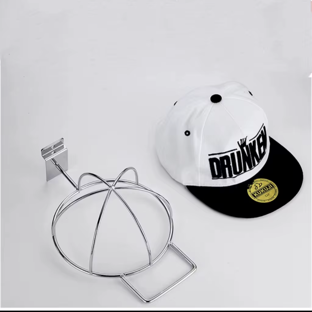Exhibidor de Gorros para Panel Ranurado