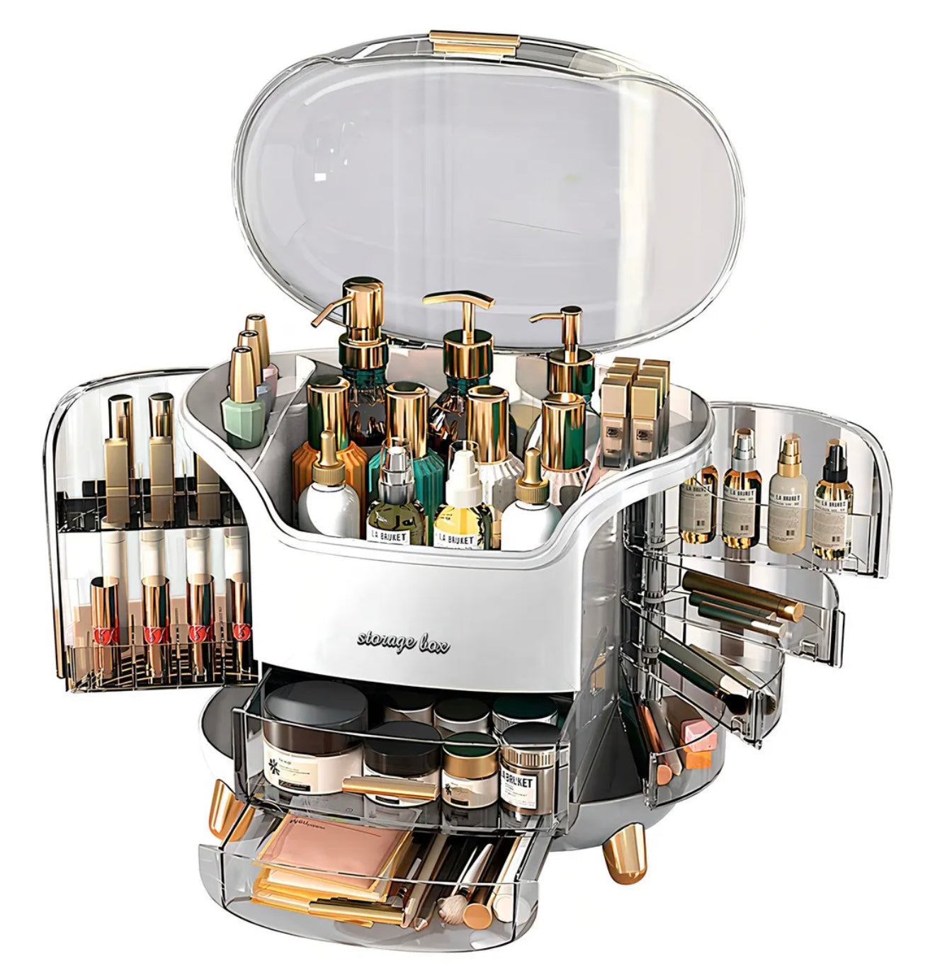 Organizador de Maquillaje y Cosméticos — Premium