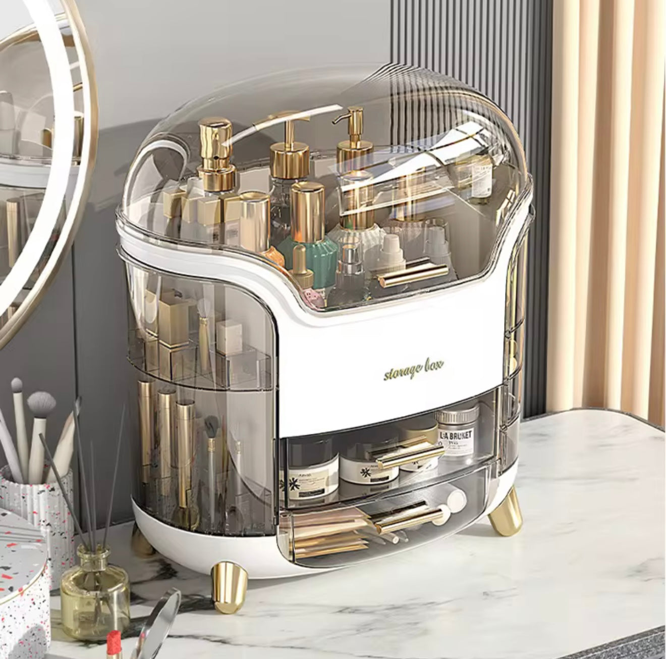 Organizador de Maquillaje y Cosméticos — Premium