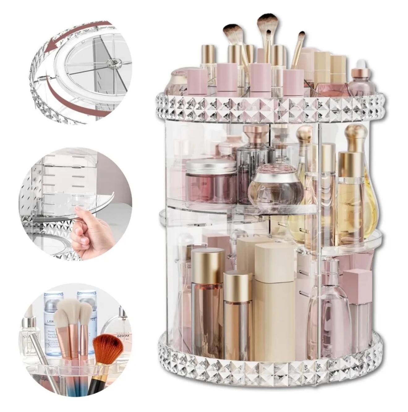 Organizador 360° para Maquillaje