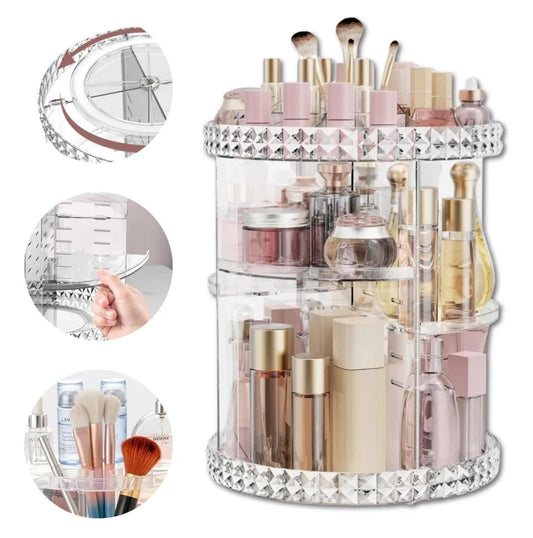 Organizador 360° para Maquillaje